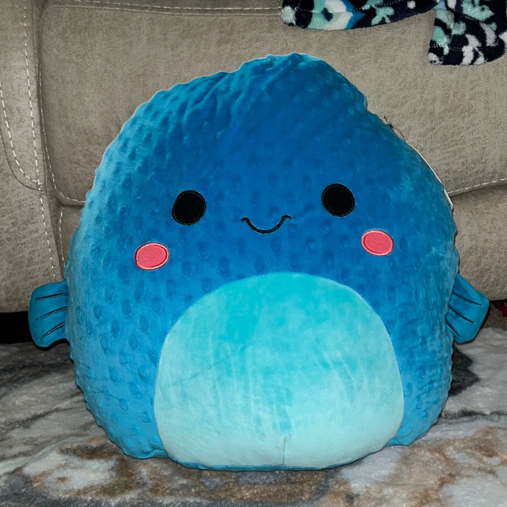 🐡 Squishmallows Refalo the Pufferfish 🐡 NWT 16”